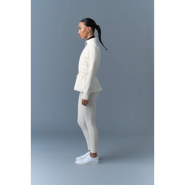 Mackage Laika-Z Hybrid Down Jacket in Cream