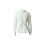 Mackage Laika-Z Hybrid Down Jacket in Cream