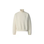 Mackage Legend Knit Cotton-Blend Turtleneck Sweater in Cream