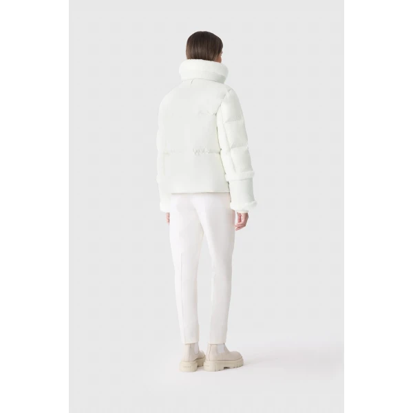 Mackage Lydana Down Jacket in Cream