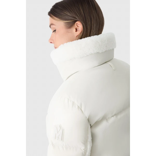Mackage Lydana Down Jacket in Cream