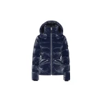 Mackage Madalyn-GLO High-Gloss Down Jacket in Marine Blue