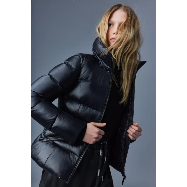 Mackage Madalyn Lustrous Down Jacket in Black