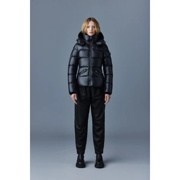 Mackage Madalyn Lustrous Down Jacket in Black