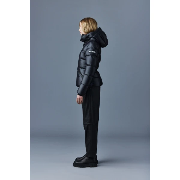 Mackage Madalyn Lustrous Down Jacket in Black