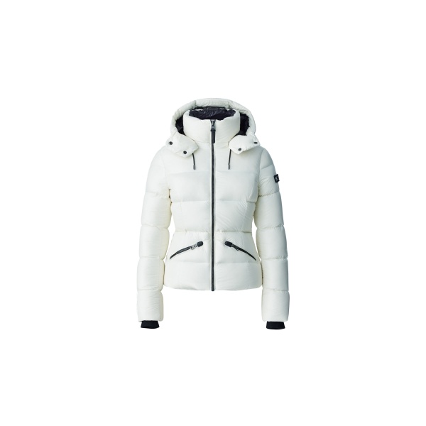 Mackage Madalyn Lustrous Down Jacket in Cream