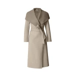 mackage mai-hb double-face herringbone wool wrap coat