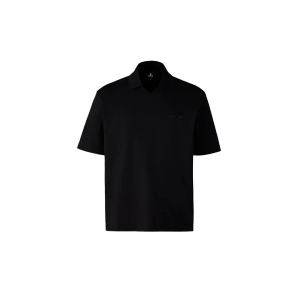 Marco Organic Cotton Polo in Black