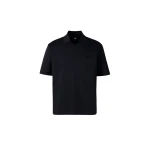 Mackage Marco Organic Cotton Polo in Navy