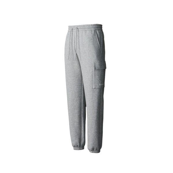 Mackage Marvin-R Double Face Jersey Cargo Sweatpants in Light Grey Mix