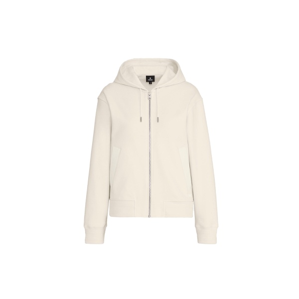 mackage matea-k brushed knit zip hoodie
