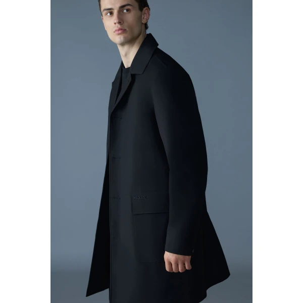 Mackage Mathias 3-In-1 Balmacaan Coat in Black