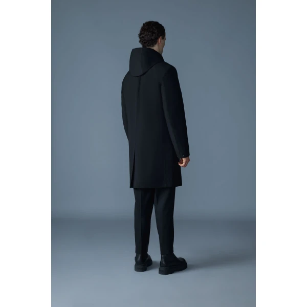 Mackage Mathias 3-In-1 Balmacaan Coat in Black