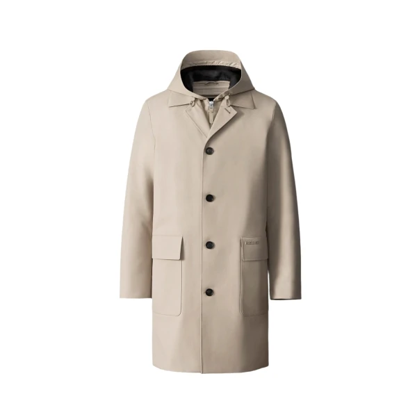 Mathias 3-In-1 Balmacaan Coat in Light Camel