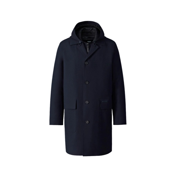 Mackage Mathias 3-In-1 Balmacaan Coat in Navy