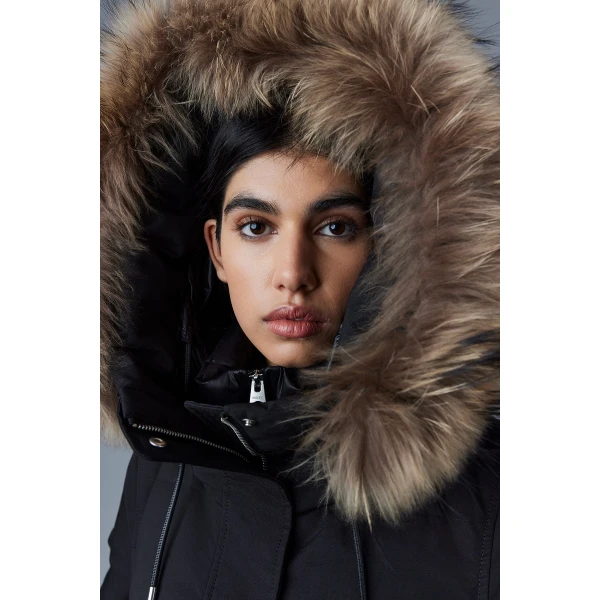 Mackage Nefi-F Down Jacket in Black