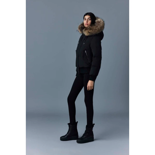 Mackage Nefi-F Down Jacket in Black