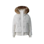 Mackage Nefi-F Down Jacket in Cream