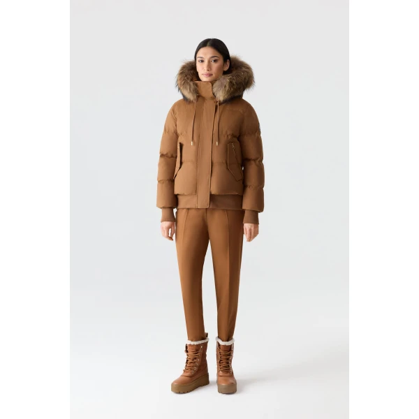 Mackage Nefi-F Down Jacket in Earth Brown
