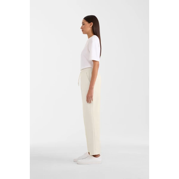 nev-k brushed knit pants cream