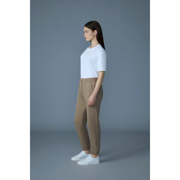 Mackage Nev-R Double-Face Jersey Sweatpants in Light Camel
