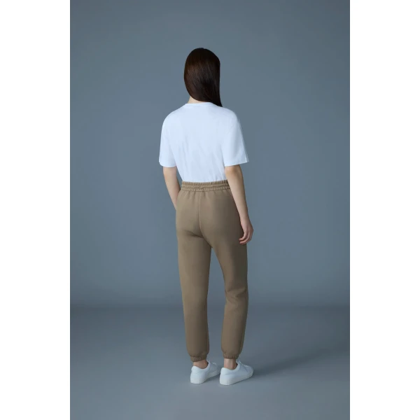 Mackage Nev-R Double-Face Jersey Sweatpants in Light Camel