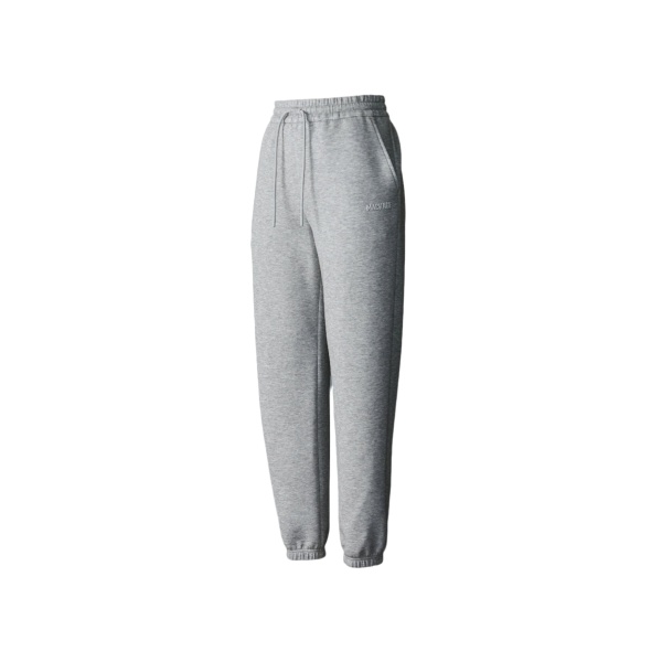 Mackage Nev-R Double-Face Jersey Sweatpants in Light Grey Mix