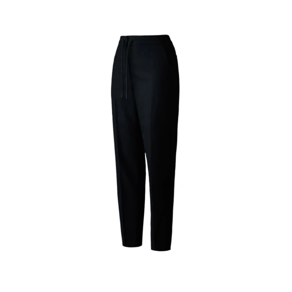 Nidya-Z Straight Pleated Pants in Black