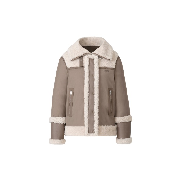 mackage nikolina mixed media jacket