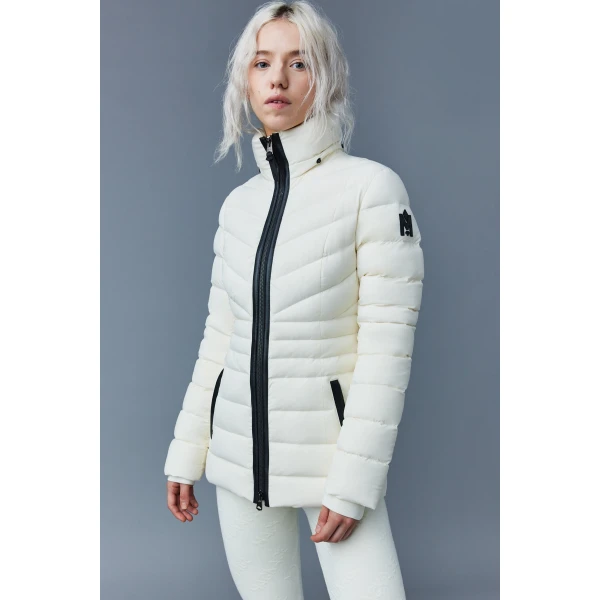 Mackage Patsy-BX Agile 360 Down Jacket in Cream