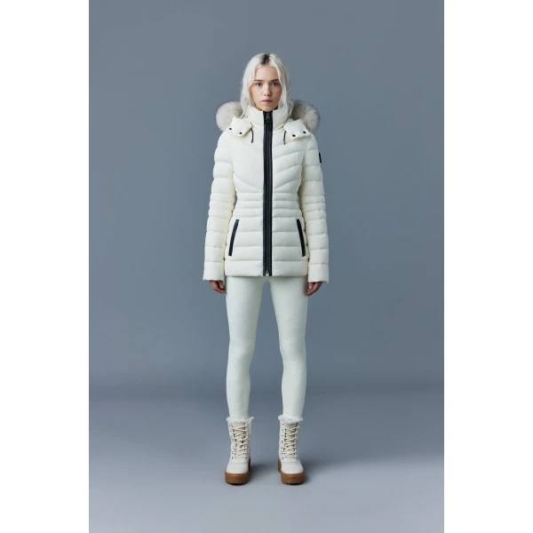 Mackage Patsy-BX Agile 360 Down Jacket in Cream