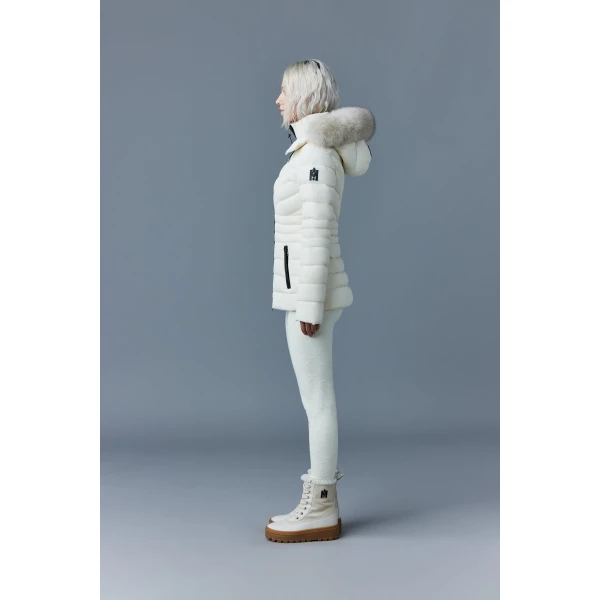 Mackage Patsy-BX Agile 360 Down Jacket in Cream
