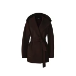 Mackage Paya-Z Wool Wrap Coat in Coffee mackage paya-z wool wrap coat