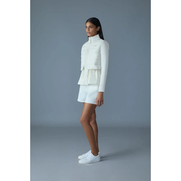 priscilla-z 3-in-1 hybrid lightweight down jacket cream
