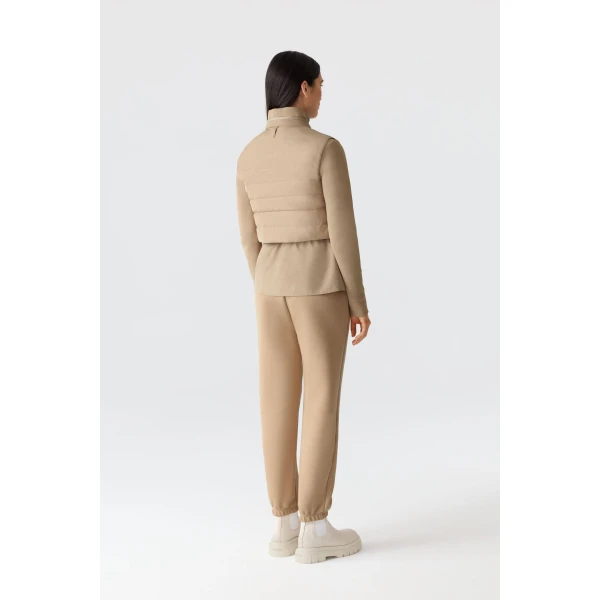 priscilla-z 3-in-1 hybrid lightweight down jacket light camel