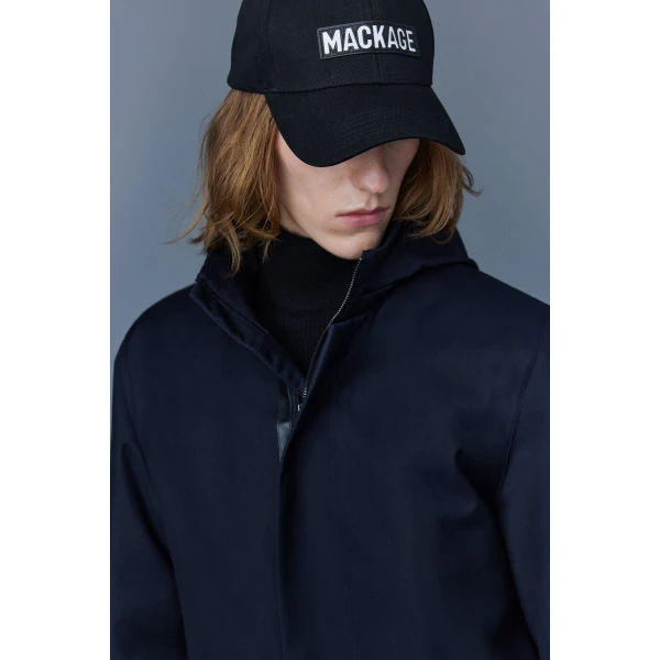 Mackage Roland 2-In-1 Down Parka in Navy
