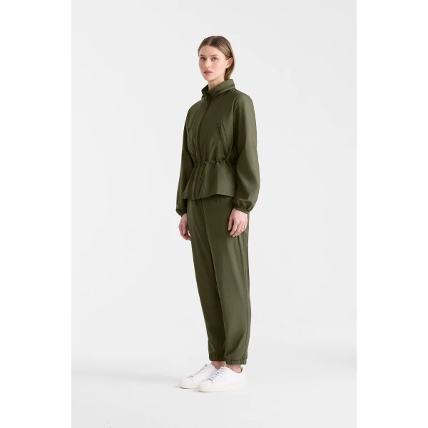 roxy-sc lightweight rain jacket light military