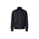 Mackage Royce Wool Gabardine Blouson Jacket in Navy