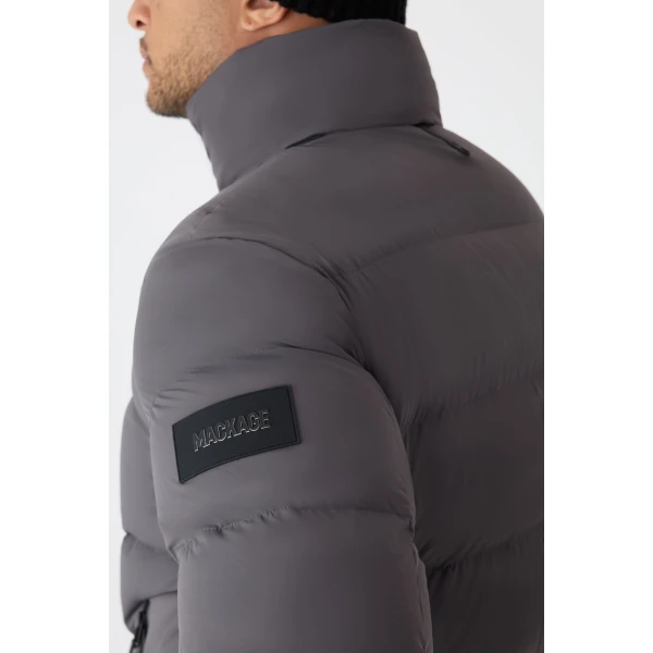 Mackage Samuel-SKI Medium Down Jacket in Carbon