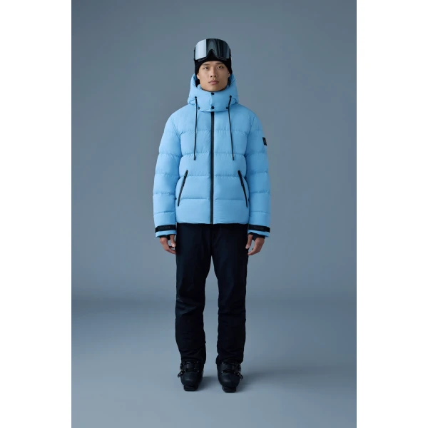 Mackage Samuel-SKI Medium Down Jacket in Sky Blue