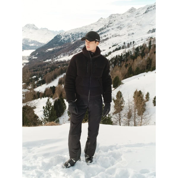 Mackage Shepard Down Teddy Jacket in Black