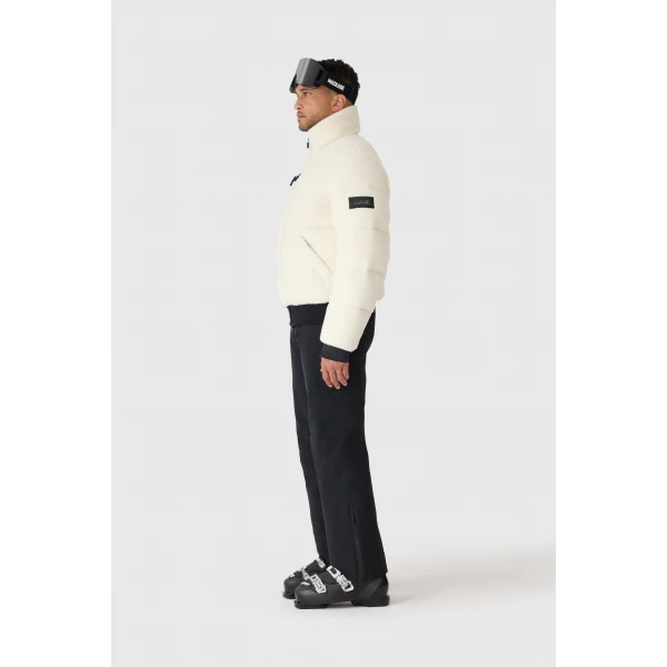 Mackage Shepard Down Teddy Jacket in Cream
