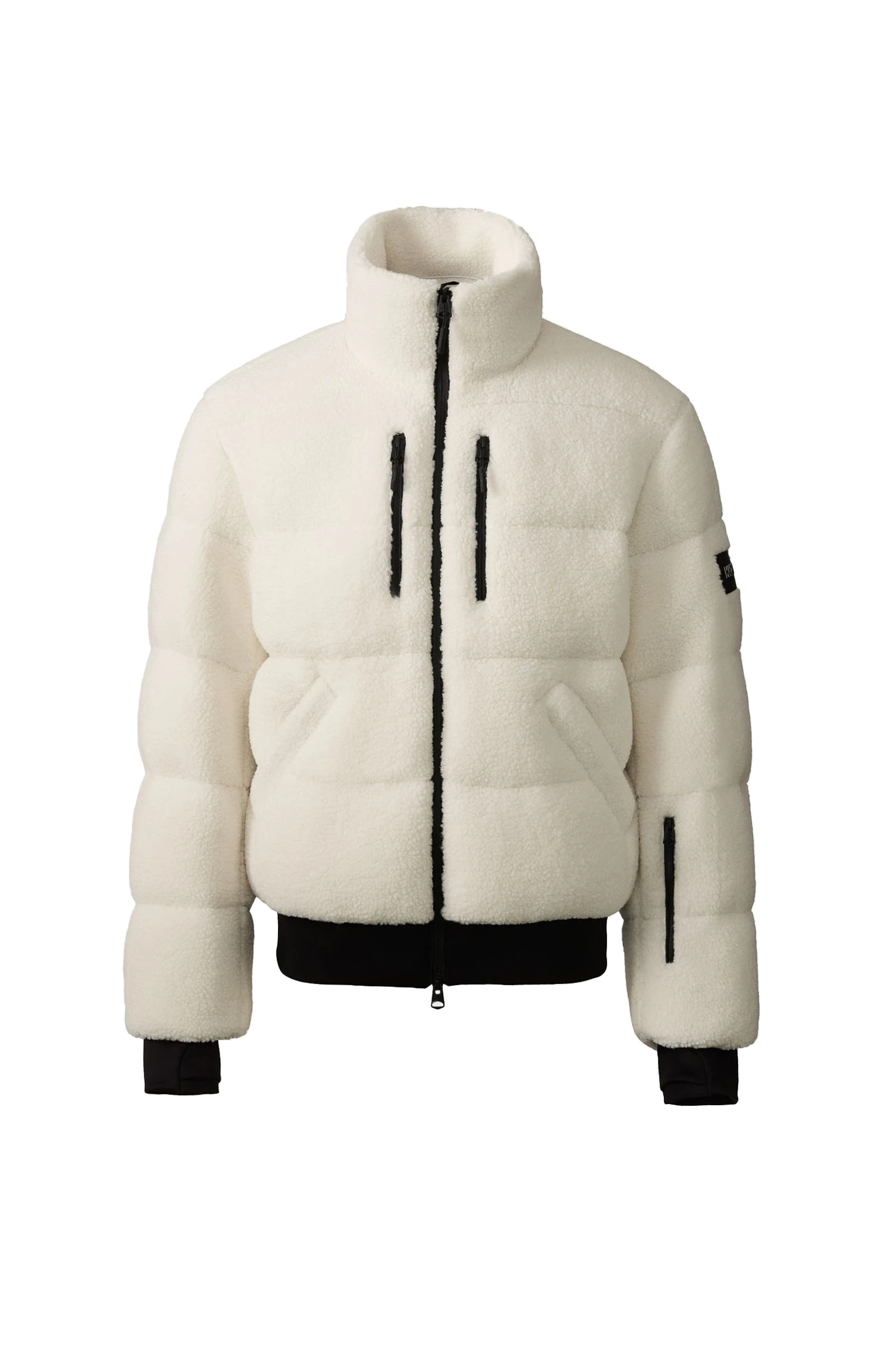 Mackage Shepard Down Teddy Jacket in Cream Mackage Shepard Down Teddy Jacket in Cream