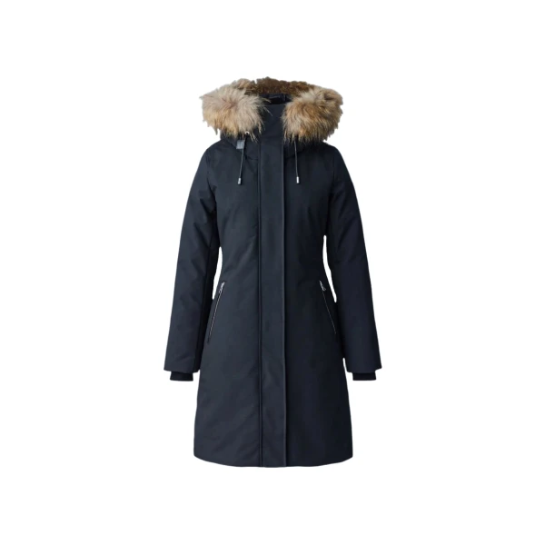 Shiloh-F 2-In-1 Fitted Down Coat in Black