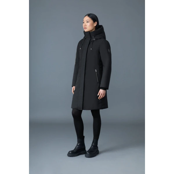 shiloh-nf 2-in-1 fitted down coat black