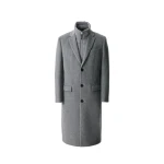 Mackage Skai-LG 3-In-1 Wool Coat in Carbon Mix