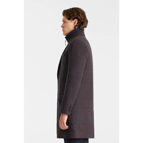 Mackage Skai-PL 3-In-1 Convertible Coat in Navy-Coffee