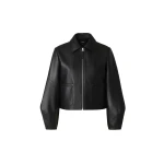 mackage solana-l relaxed fit leather bomber