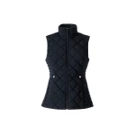 Mackage Stefania Diamond Quilted Down Vest in Black