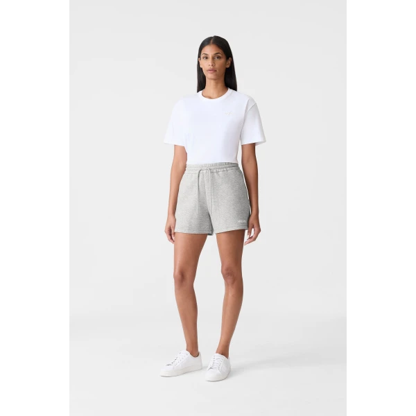 Mackage Summer-R Drawstring Shorts in Light Grey Mix